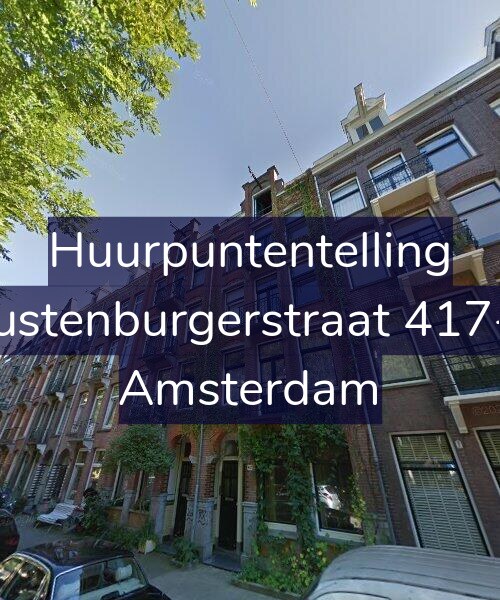 Foto gevel Huurpuntentelling voor Rustenburgerstraat 417-3, Amsterdam