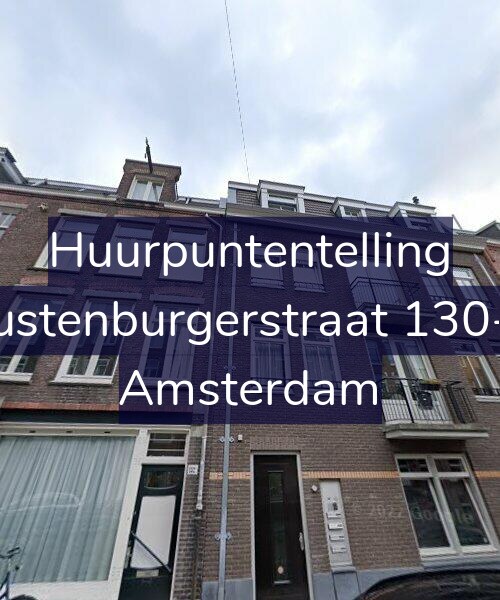 Foto gevel Huurpuntentelling voor Rustenburgerstraat 130-B, Amsterdam