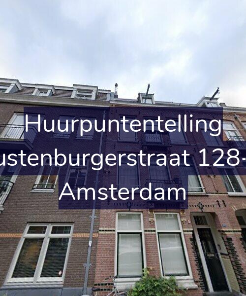 Foto gevel Huurpuntentelling voor Rustenburgerstraat 128-H, Amsterdam