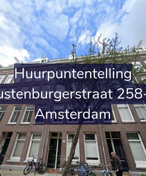 Foto gevel Huurpuntentelling voor Rustenburgerstraat 258-H, Amsterdam