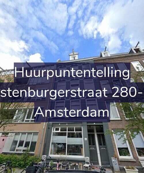 Foto gevel Huurpuntentelling voor Rustenburgerstraat 280-1V, Amsterdam