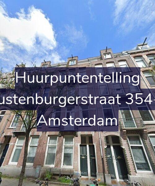 Foto gevel Huurpuntentelling voor Rustenburgerstraat 354-2, Amsterdam