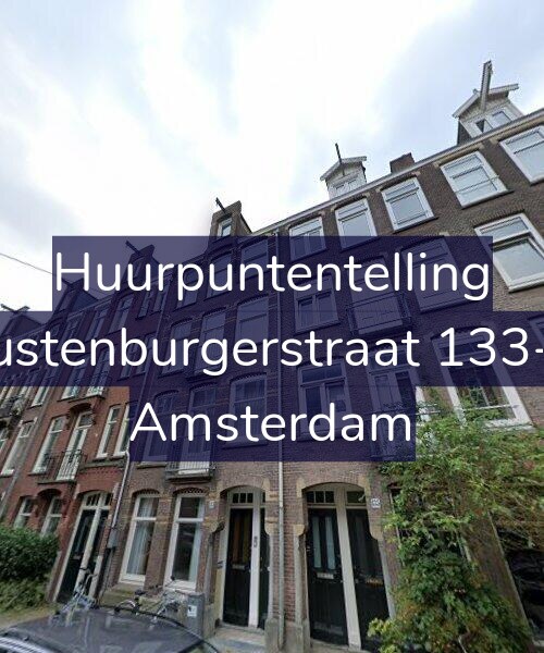 Foto gevel Huurpuntentelling voor Rustenburgerstraat 133-H, Amsterdam