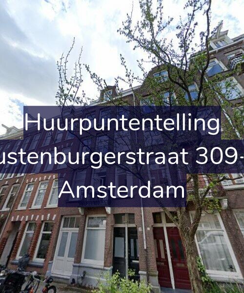 Foto gevel Huurpuntentelling voor Rustenburgerstraat 309-H, Amsterdam