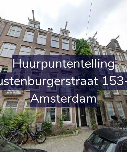 Foto gevel Huurpuntentelling voor Rustenburgerstraat 153-H, Amsterdam