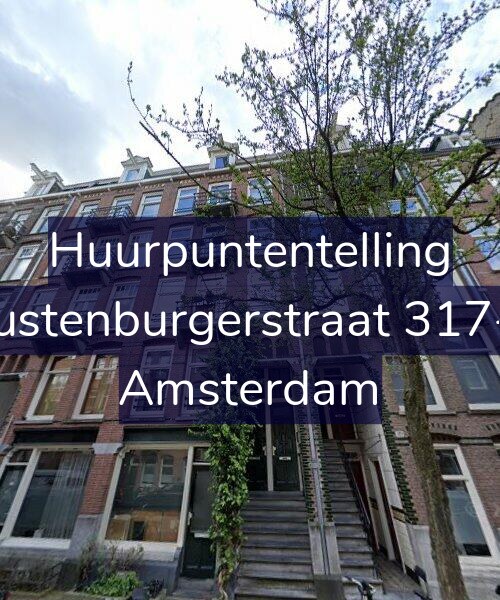 Foto gevel Huurpuntentelling voor Rustenburgerstraat 317-1, Amsterdam