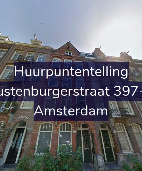 Foto gevel Huurpuntentelling voor Rustenburgerstraat 397-H, Amsterdam