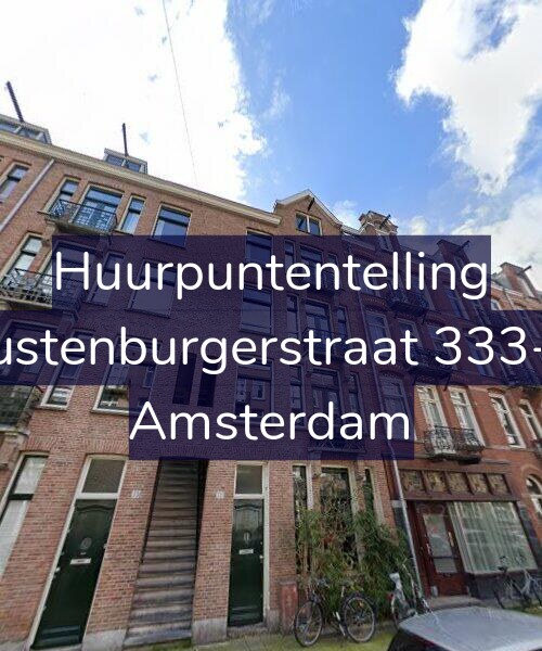Foto gevel Huurpuntentelling voor Rustenburgerstraat 333-H, Amsterdam