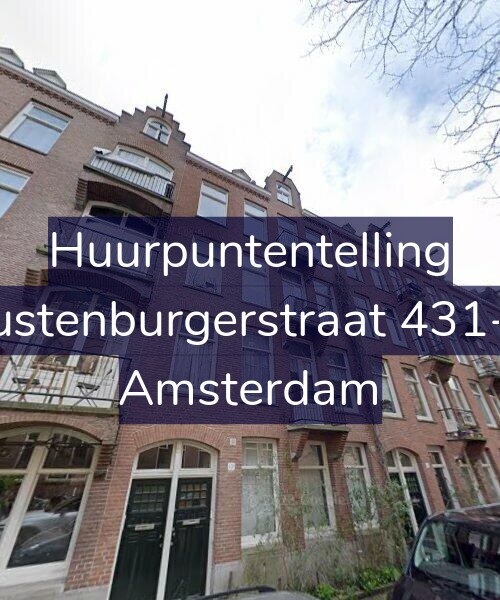 Foto gevel Huurpuntentelling voor Rustenburgerstraat 431-H, Amsterdam