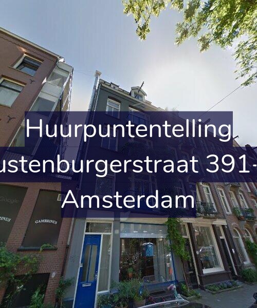 Foto gevel Huurpuntentelling voor Rustenburgerstraat 391-H, Amsterdam