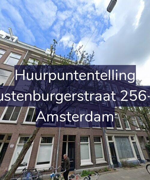 Foto gevel Huurpuntentelling voor Rustenburgerstraat 256-H, Amsterdam