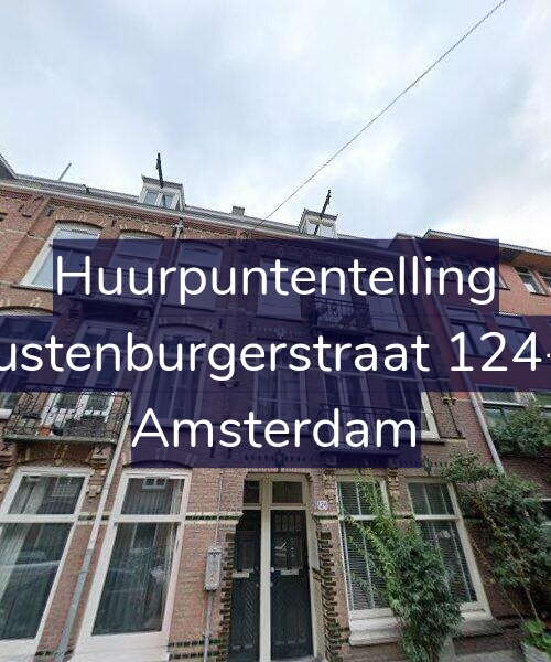 Foto gevel Huurpuntentelling voor Rustenburgerstraat 124-2, Amsterdam