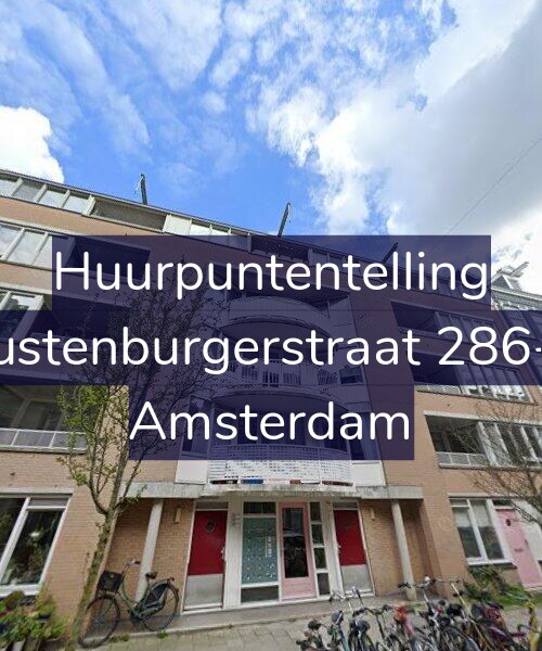Foto gevel Huurpuntentelling voor Rustenburgerstraat 286-B, Amsterdam