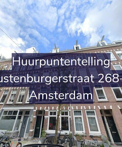 Foto gevel Huurpuntentelling voor Rustenburgerstraat 268-H, Amsterdam