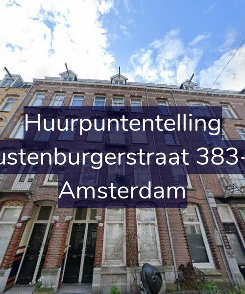 Foto gevel Huurpuntentelling voor Rustenburgerstraat 383-H, Amsterdam