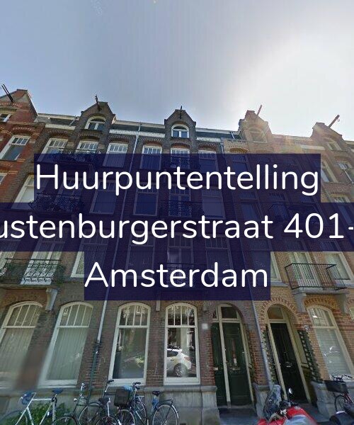 Foto gevel Huurpuntentelling voor Rustenburgerstraat 401-H, Amsterdam
