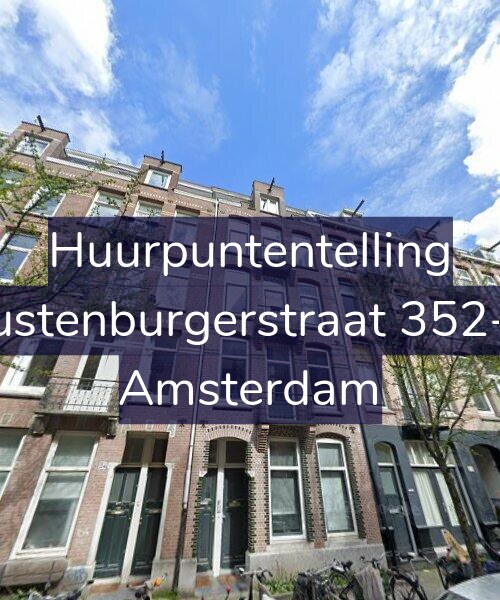 Foto gevel Huurpuntentelling voor Rustenburgerstraat 352-H, Amsterdam