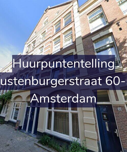 Foto gevel Huurpuntentelling voor Rustenburgerstraat 60-H, Amsterdam