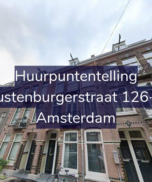 Foto gevel Huurpuntentelling voor Rustenburgerstraat 126-H, Amsterdam