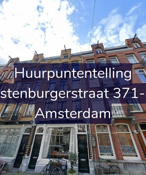 Foto gevel Huurpuntentelling voor Rustenburgerstraat 371-3V, Amsterdam
