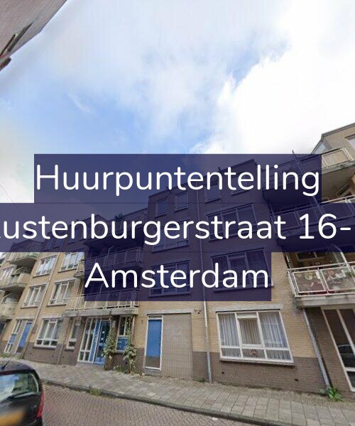Foto gevel Huurpuntentelling voor Rustenburgerstraat 16-C, Amsterdam