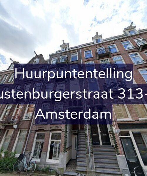 Foto gevel Huurpuntentelling voor Rustenburgerstraat 313-H, Amsterdam
