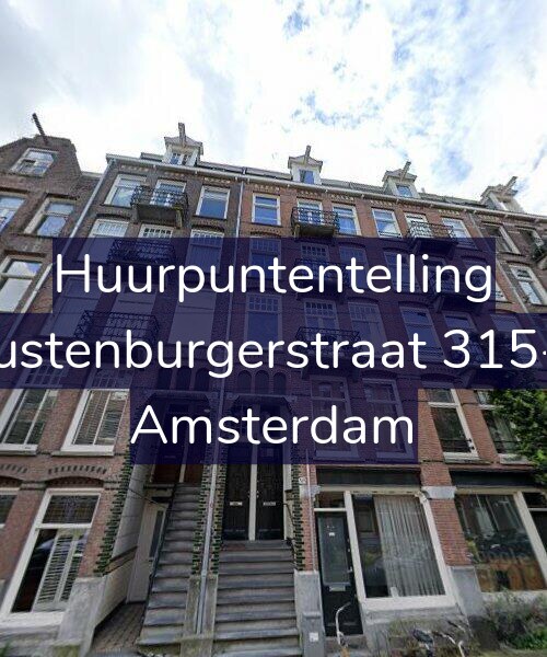 Foto gevel Huurpuntentelling voor Rustenburgerstraat 315-2, Amsterdam