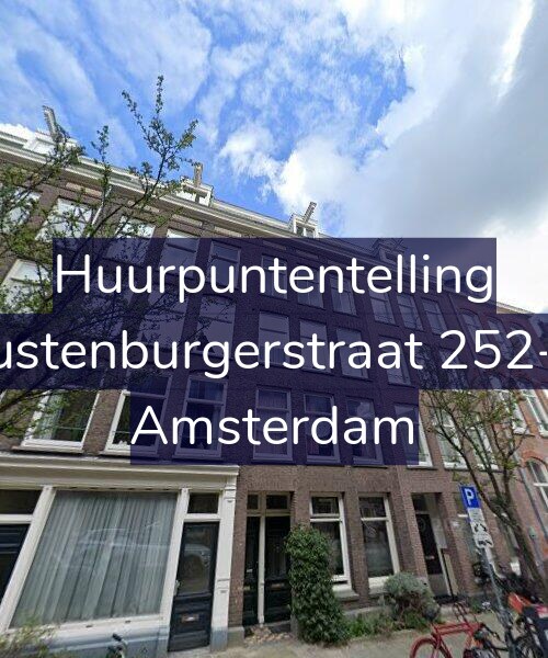 Foto gevel Huurpuntentelling voor Rustenburgerstraat 252-H, Amsterdam