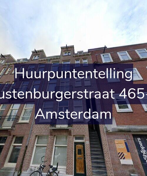 Foto gevel Huurpuntentelling voor Rustenburgerstraat 465-2, Amsterdam