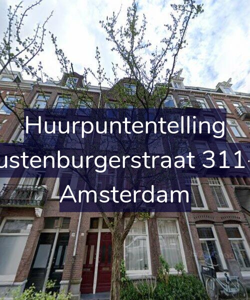 Foto gevel Huurpuntentelling voor Rustenburgerstraat 311-2, Amsterdam