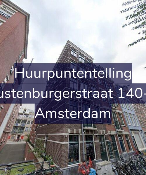 Foto gevel Huurpuntentelling voor Rustenburgerstraat 140-A, Amsterdam