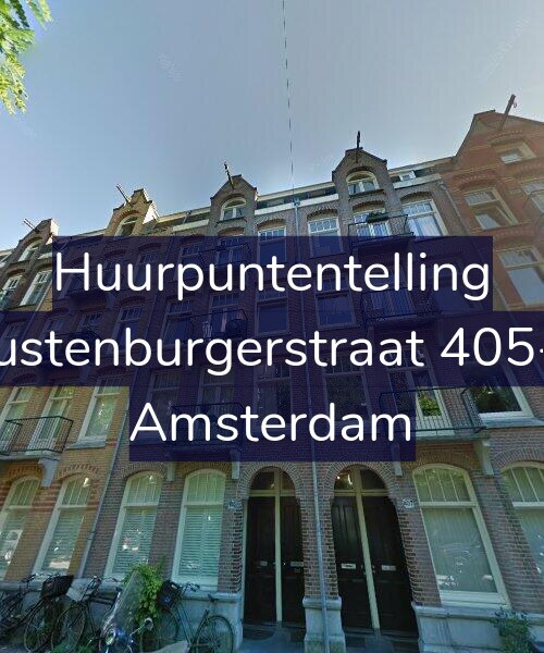 Foto gevel Huurpuntentelling voor Rustenburgerstraat 405-1, Amsterdam
