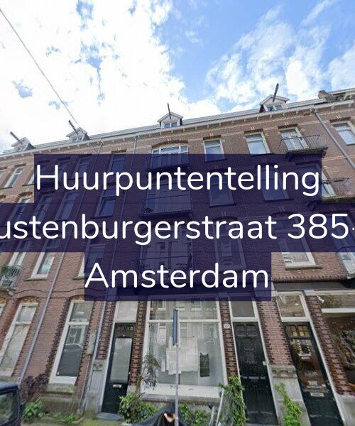 Foto gevel Huurpuntentelling voor Rustenburgerstraat 385-2, Amsterdam