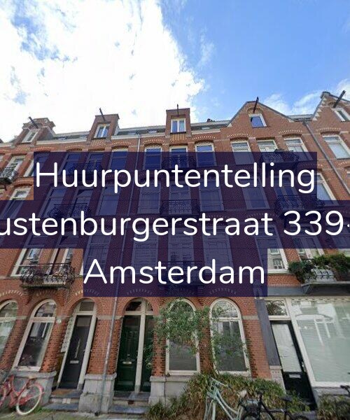 Foto gevel Huurpuntentelling voor Rustenburgerstraat 339-1, Amsterdam