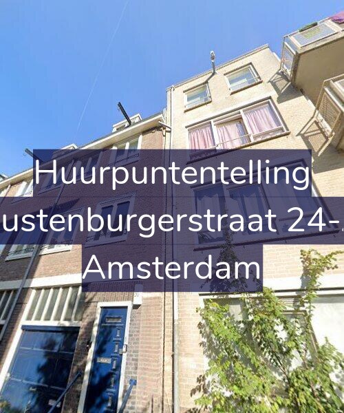 Foto gevel Huurpuntentelling voor Rustenburgerstraat 24-A, Amsterdam