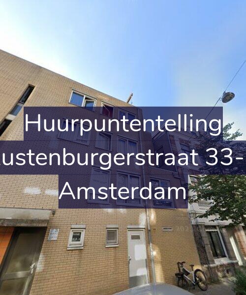 Foto gevel Huurpuntentelling voor Rustenburgerstraat 33-C, Amsterdam