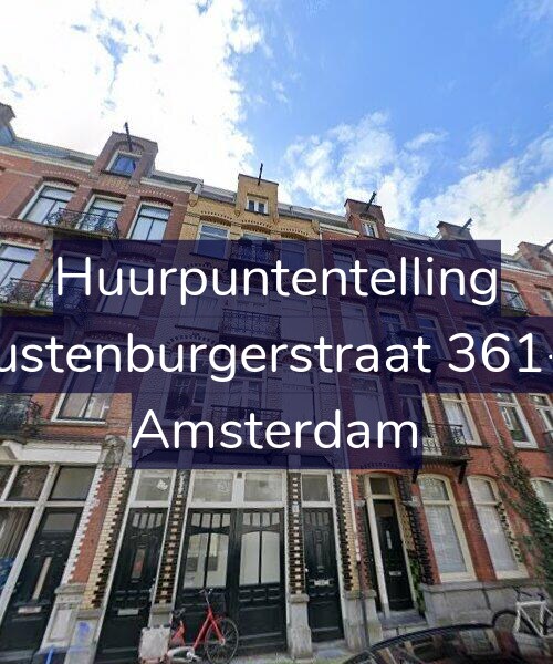 Foto gevel Huurpuntentelling voor Rustenburgerstraat 361-3, Amsterdam