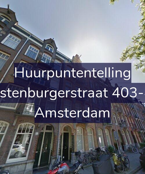Foto gevel Huurpuntentelling voor Rustenburgerstraat 403-4A, Amsterdam