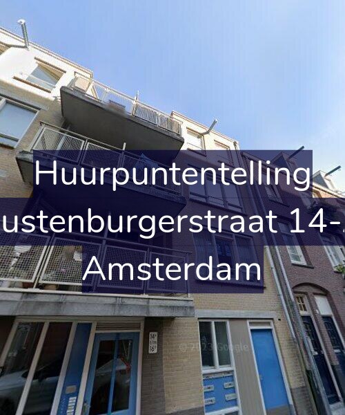 Foto gevel Huurpuntentelling voor Rustenburgerstraat 14-A, Amsterdam