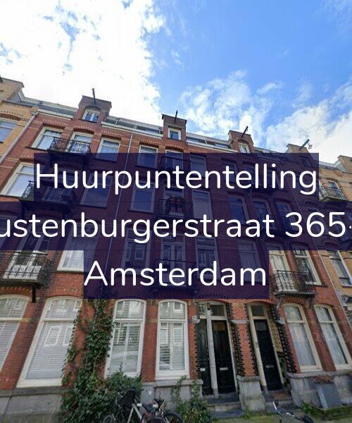 Foto gevel Huurpuntentelling voor Rustenburgerstraat 365-2, Amsterdam