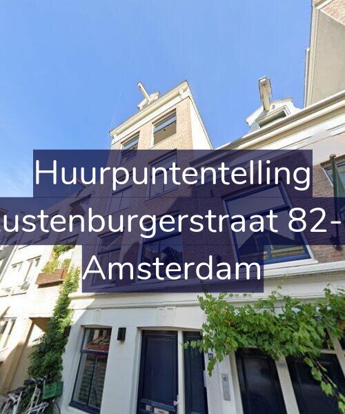 Foto gevel Huurpuntentelling voor Rustenburgerstraat 82-C, Amsterdam