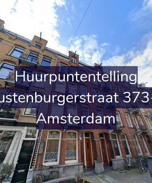 Foto gevel Huurpuntentelling voor Rustenburgerstraat 373-1, Amsterdam