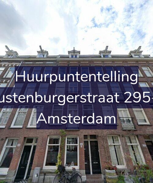 Foto gevel Huurpuntentelling voor Rustenburgerstraat 295-1, Amsterdam