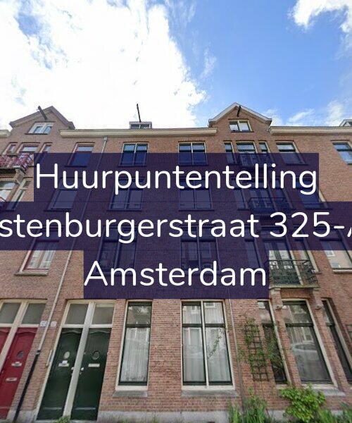Foto gevel Huurpuntentelling voor Rustenburgerstraat 325-AH, Amsterdam
