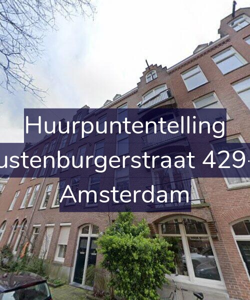 Foto gevel Huurpuntentelling voor Rustenburgerstraat 429-2, Amsterdam