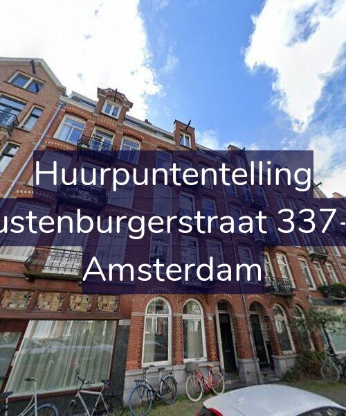 Foto gevel Huurpuntentelling voor Rustenburgerstraat 337-H, Amsterdam
