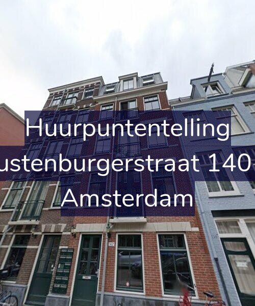 Foto gevel Huurpuntentelling voor Rustenburgerstraat 140-E, Amsterdam
