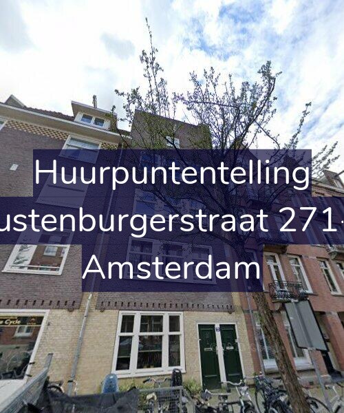 Foto gevel Huurpuntentelling voor Rustenburgerstraat 271-1, Amsterdam