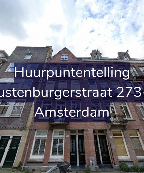 Foto gevel Huurpuntentelling voor Rustenburgerstraat 273-3, Amsterdam