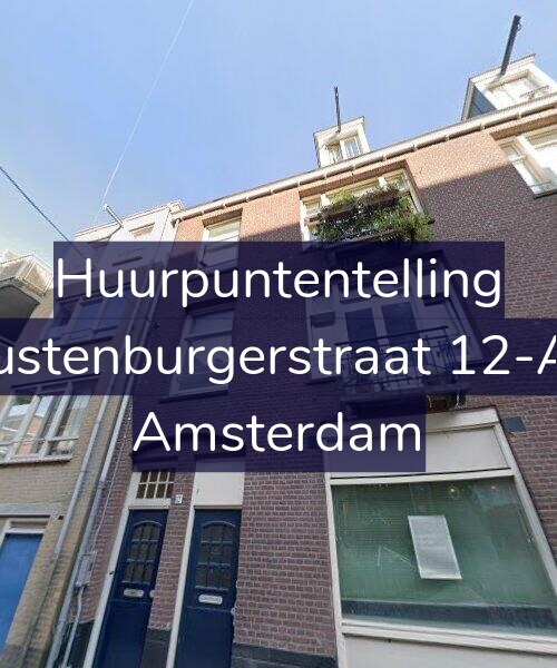 Foto gevel Huurpuntentelling voor Rustenburgerstraat 12-A1, Amsterdam